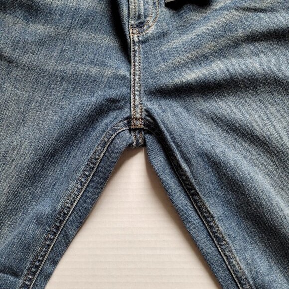 Eddie Bauer jeans Boyfriend high rise ankle stretch denim pants distressed new - Picture 8 of 16